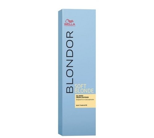 Wella Blondor Soft Blonde Blondeercrème op Oliebasis (200Gr) 