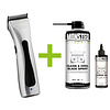 Wahl Beretto Tondeuse Chrome + Monster Clippers Clean & Cool Blade Spray & Olie