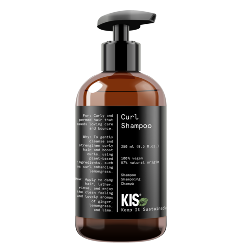 KIS Green Curl Shampoo 100% Vegan 