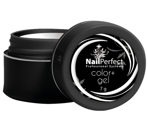 Color+ Gel White - Gepigmenteerde Nagelgel (7 Gram) 