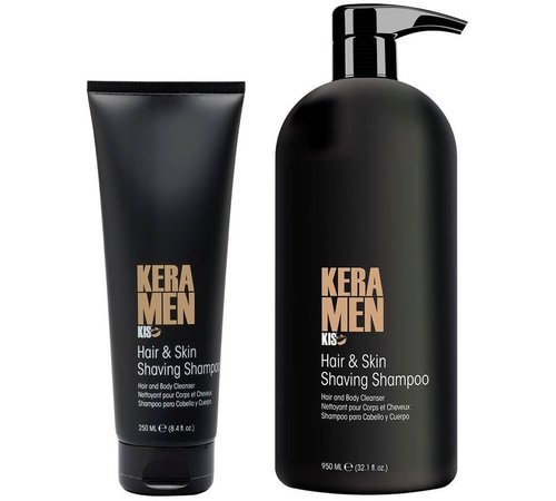 KIS KeraMen Hair & Skin Shaving Shampoo 