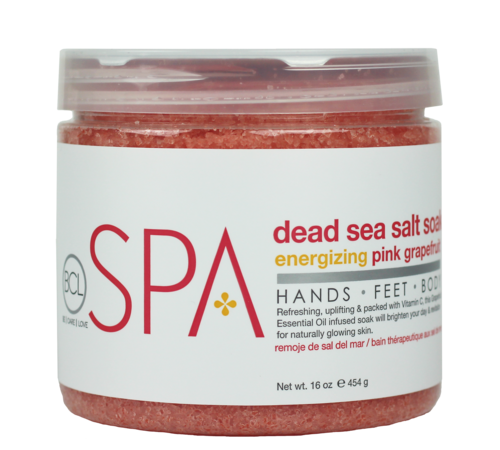 Pink Grapefruit Dead Sea Salt Soak 