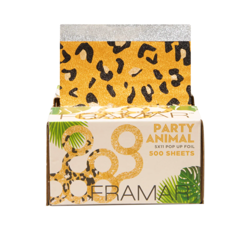 Framar Folie Party Animal Pop Up (500 Stuks á 12,7cm x 27,9cm) 