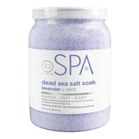 Lavender + Mint Dead Sea Salt Soak