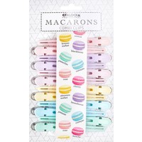 Verdeelklemmen Macarons Combi Clips Set (Assorti 12 Stuks)