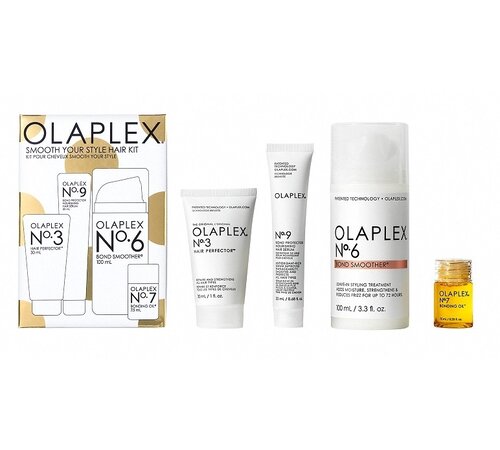 Olaplex Set Holiday Kit Smooth Your Style (No.3+No.6+No.7+No.9) 