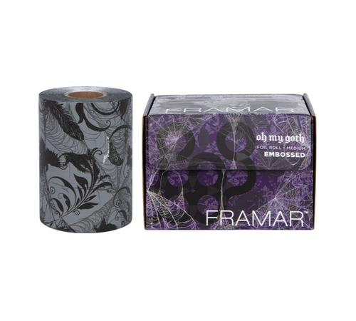 FRAMAR Folie Oh My Goth Embossed op Rol (12,7cm x 100,58m) 