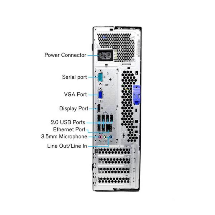 Refurbished Lenovo ThinkCentre M91P  i5-2400 - 250GB HDD