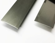 Versandmetall Stainless steel angle Edge protection angle Corner protection  rail 3-fold edged equilateral 90 ° length 1000 mm