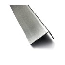 Versandmetall Stainless steel angle unequal 90 ° length 2500 mm