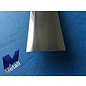 Versandmetall Joint cover strip made of 1.4301 from IIID sheet mirror-polished surface 2-fold 172 ° beveled