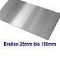 Versandmetall V4A 316L Stainless steel sheet blanks from 25 to 150 width up to 1250 mm length
