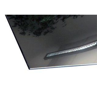 Versandmetall Stainless steel plate 160 - 300 mm width - 2000 mm length shining mirror  3D