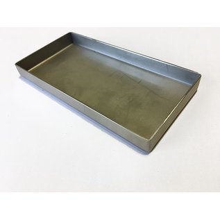 Versandmetall V4A 316L Stainless steel tubing welded material thickness 1,5mm  width 600 mm surface brushed with ground grain 320