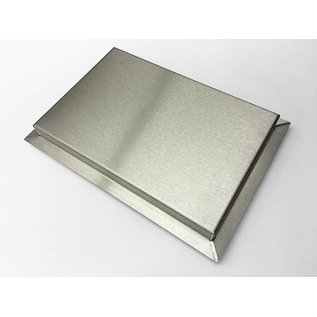 Versandmetall Stainless steel tub R3 welded Material thickness 1.5mm length / depth (a) 200mm outside ground K320 - Copy - Copy