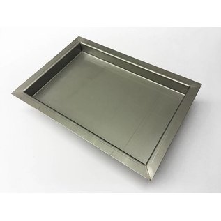 Versandmetall Stainless steel tub R3 welded Material thickness 1.5mm length / depth (a) 200mm outside ground K320 - Copy