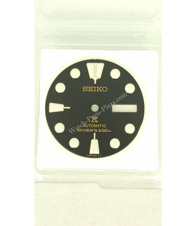 Parti dell'orologio Seiko Prospex Turtle SRP775 4R36-04Y0 Quadrante, ghiera, lancette e anello per capitolo