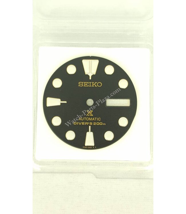 Relógio Seiko Prospex Turtle SRP775 Peças 4R36-04Y0 Dial, moldura, mãos e anel de capítulo