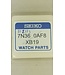 Relógio Seiko SHC063 Peças 7N36-0AF0 Dial, Conjunto de Mãos, Moldura, Protetor e Anel de Discagem - Saw Tooth
