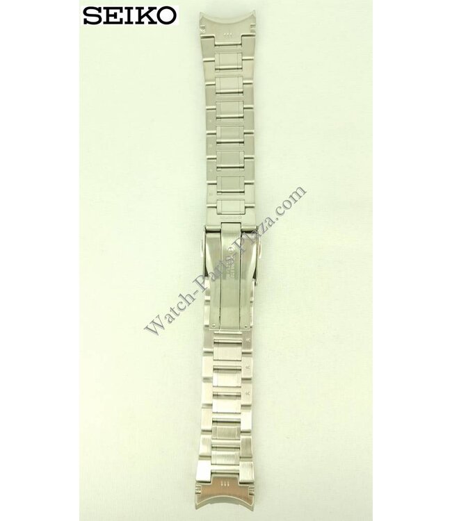 CINTURINO PER OROLOGIO in pelle stile alligatore marrone 20 mm per