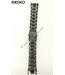 Seiko Black Steel Bracelet for Seiko Sportura 21mm 7T62-0LC0