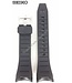 Watch Band Seiko 7T62-0HT0 Black Rubber SNAC01P1 Strap SNAB99P1 26mm