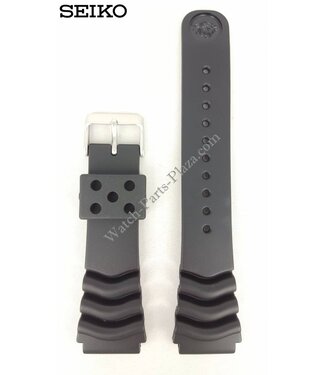 Seiko Seiko SKZ327K1 SRP639K1 Black Diver Watch Band 22mm