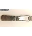 Seiko 7T94-0BL0 Stalen Band SNN233P1 SNN237P1 Horlogeband Zwart 22mm