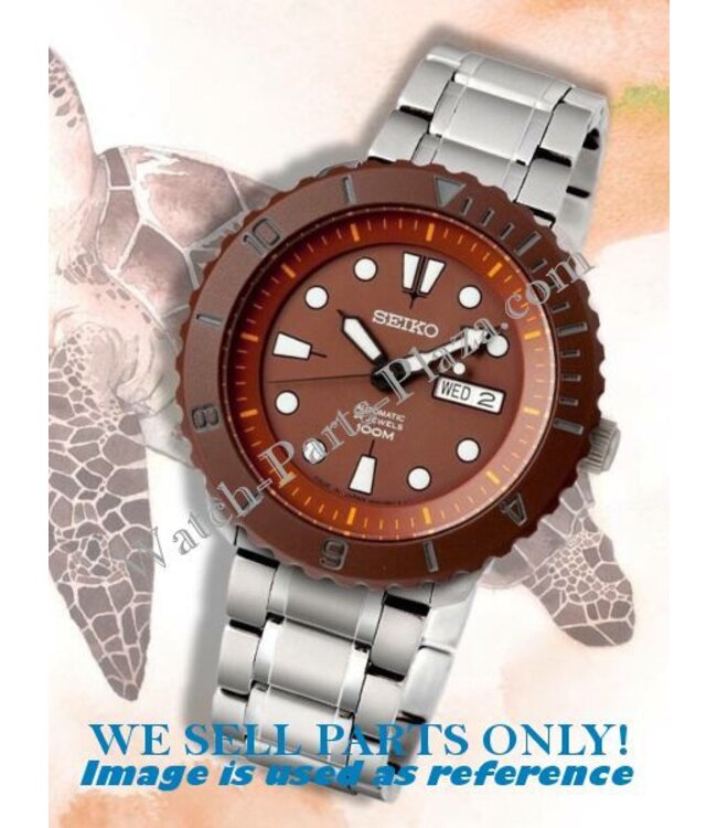 Seiko SRPA45J1 relógio de peças 4R36-05J0 Dial, moldura, mãos & anel de capítulo - salvar o mar