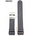 SEIKO SRP777K1, SRP779K1 Bracelet de montre en silicone noir Z 22 mm R02F011J0
