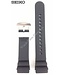 SEIKO SRP777K1, SRP779K1 Black Silicon Watch Band Z 22 mm R02F011J0