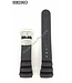 SEIKO SUN021J1 / SUN065P1 Black Silicon Watch Band CY 24mm R01Y011J0