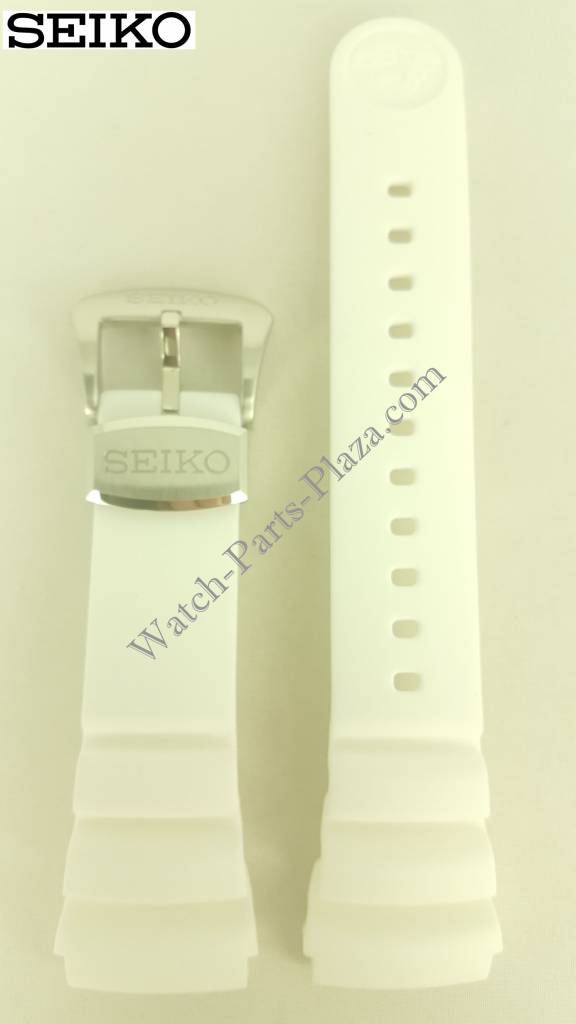 SEIKO Prospex Kinetic SUN043P1 Witte Band 24mm - Watch-Parts-Plaza