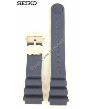 Seiko SEIKO SRPA83 Blue Silicon Watch Band 22 mm PADI Edición especial