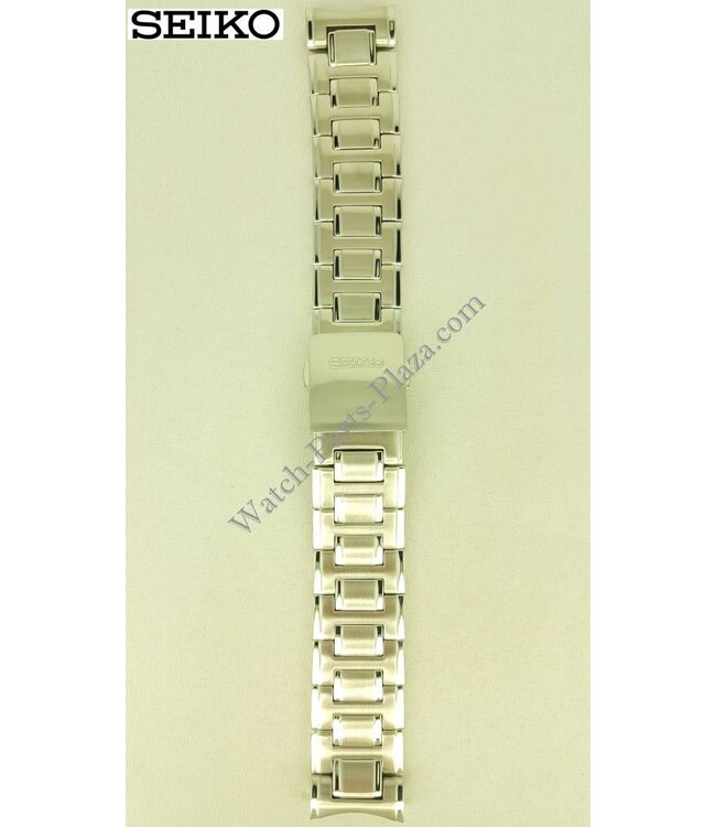 Bande de montre en acier de bracelet SNP057 SNQ103 de Seiko SPC063 6A32-00R0 / 6G28 / 6G34