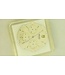 Seiko ORIGINAL SEIKO 7A34 WHITE DIAL for 7A34-7010 Seiko Quartz Chronograph S23204J1