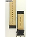 SEIKO Bracelet de montre noir 4A201 H 22 mm 7T92 0JS0 Bracelet de cuir de veau véritable ION