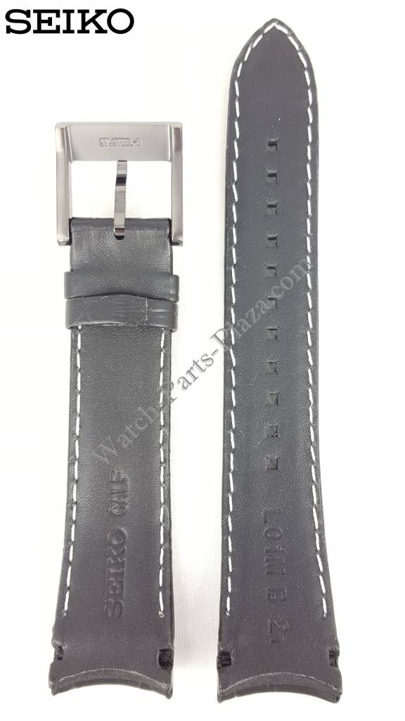 seiko kinetic leather strap