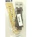 Diesel DZ4128 Watch strap dark brown leather