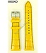Bracelet de montre Seiko ION L08C H 22 mm Tan Leather Pilot 7T92-0NK0 Band Pilot SNDD69