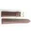 Watch Band Seiko Aeromaster 5Y23 6150 SQ Sports 150 Brown Leather Strap 20mm