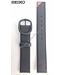 Watchband 7320-6220 Seiko Skyliner Diashock 15mm Black leather strap 15mm BLA20D