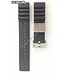 Bracelet de montre SBDC007, SBDC009 Bracelet en caoutchouc noir Seiko Prospex Diver 6R15-01D0 22mm