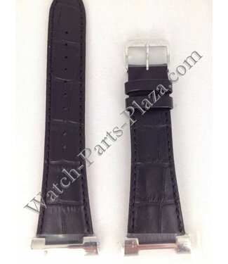 Seiko Seiko 5Y63-0AC0 watchstrap SPQ013P1 black Leather 16 mm