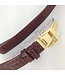 Seiko Premier Kinetic  SRX004P1 Brown Watch Band 6A32-00R0 Strap  7T62-0JW0 SPC054