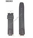 Seiko Seiko SNAA37P1 Watchband Black Leather 7T62 0GW0 13 mm