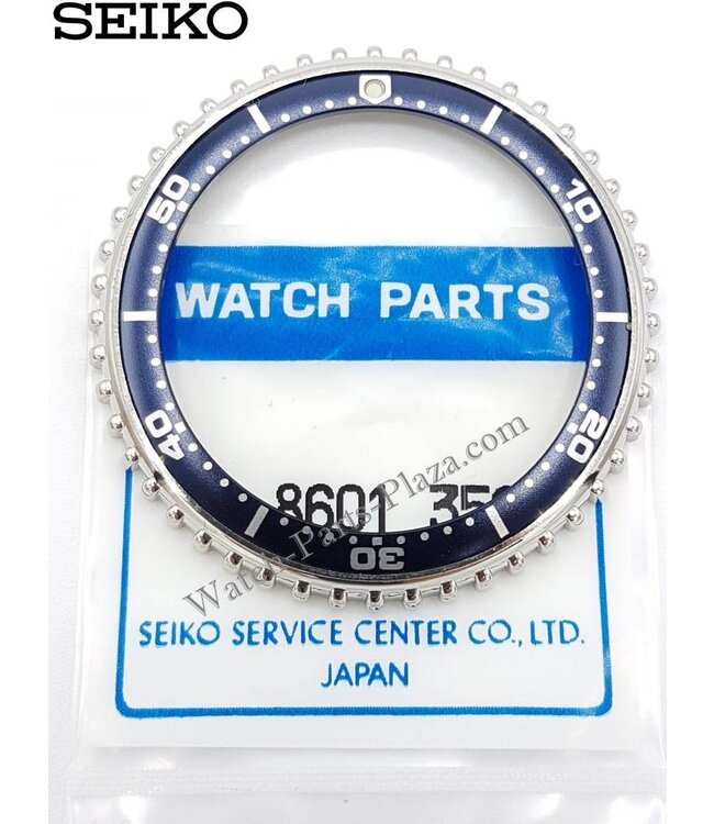 SEIKO H803 7001 7008 DIGI ANA STEEL BEZEL SHX001 SHX007 DARK BLUE