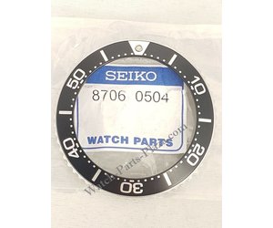 Seiko SSC015 bezel Solar zwart - Watch-Parts-Plaza