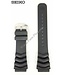 Seiko Diver Black Rubber Strap 22mm 7S26 7020 SKX171 SDS099 Watchband 7002 7029