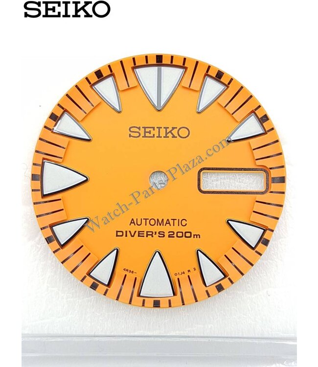 SEIKO SRP309K1 2 ° GENERALE ARANCIONE MULTISTRATO 4R36-01J0 ORIGINALE SRP309J1